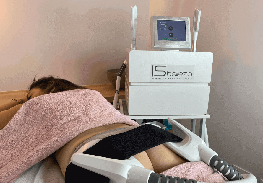 Utilización de la electroestimulación en glúteos con SCULPTOR