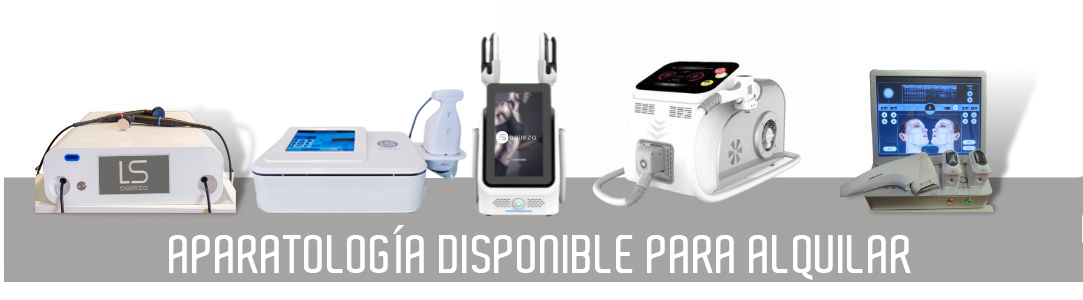 Aparatología disponible para alquiler Aparatología disponible para alquiler